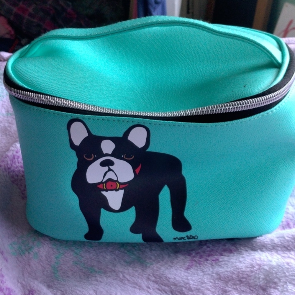 marc tetro green 💚 makeup 💄 bag